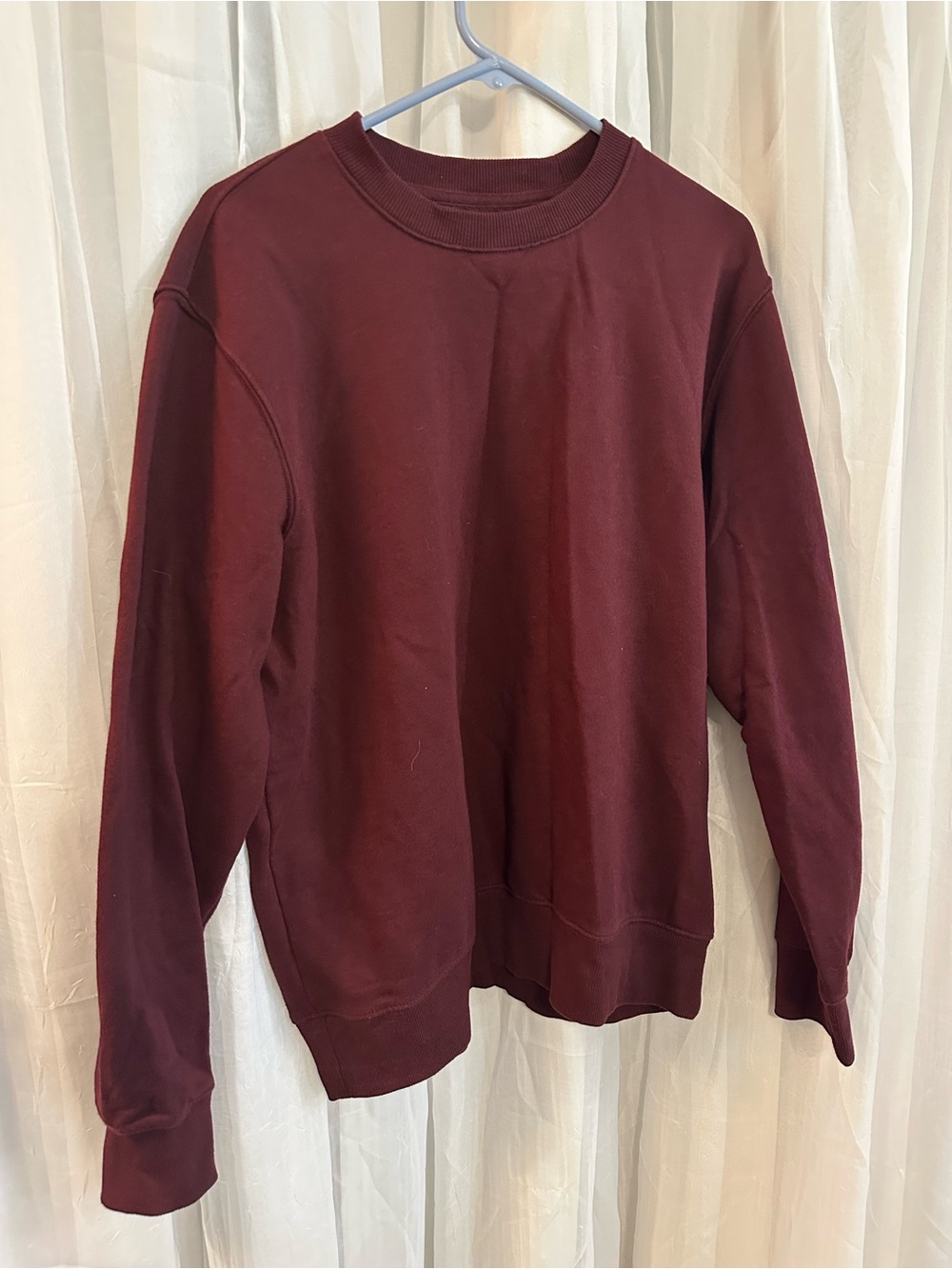 Goodfellow Men's Crewneck Sweatshirt - Burgundy